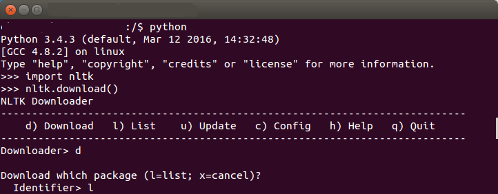 nltk download